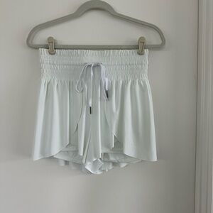 White Women's Tennis/Golf Shorts